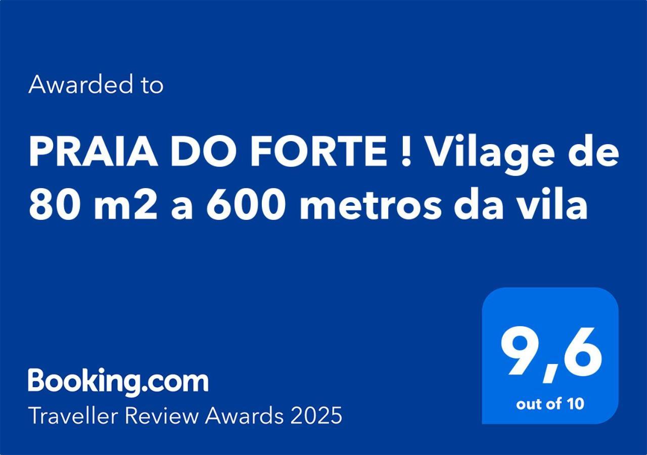 Praia Do Forte ! Vilage De 80 M2 A 600 Metros Da Vila Мата-ді-Сан-Жуан Екстер'єр фото